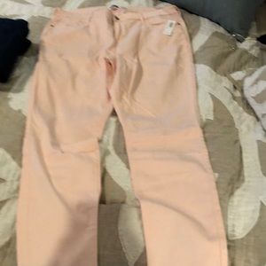 Old navy rockstar pink jeans